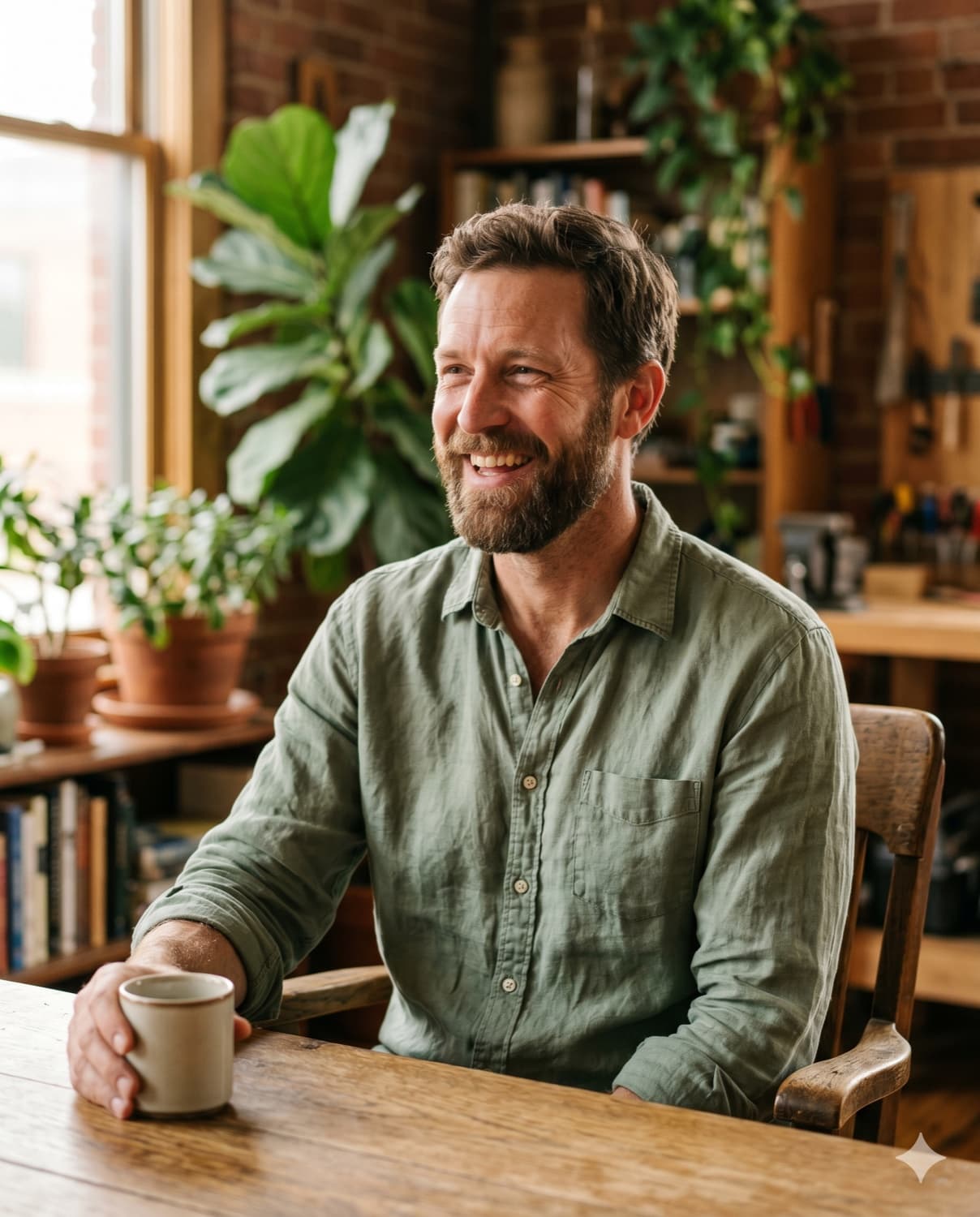 Andrew, founder of botanCBD, in Cincinnati