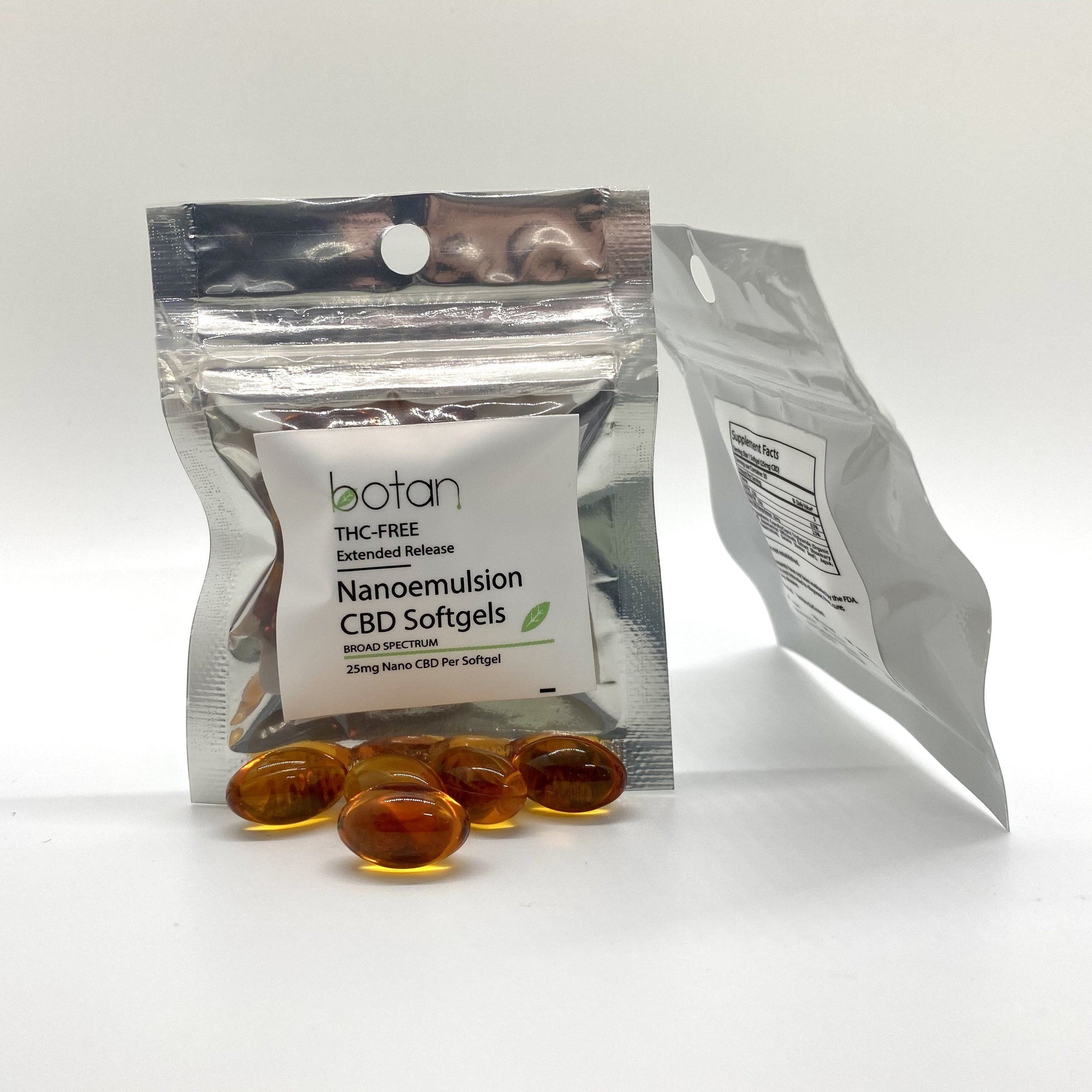 25 mg CBD Softgel Capsules